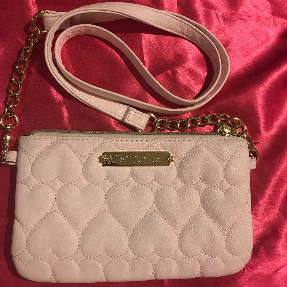 Betsey Johnson crossbody bag.